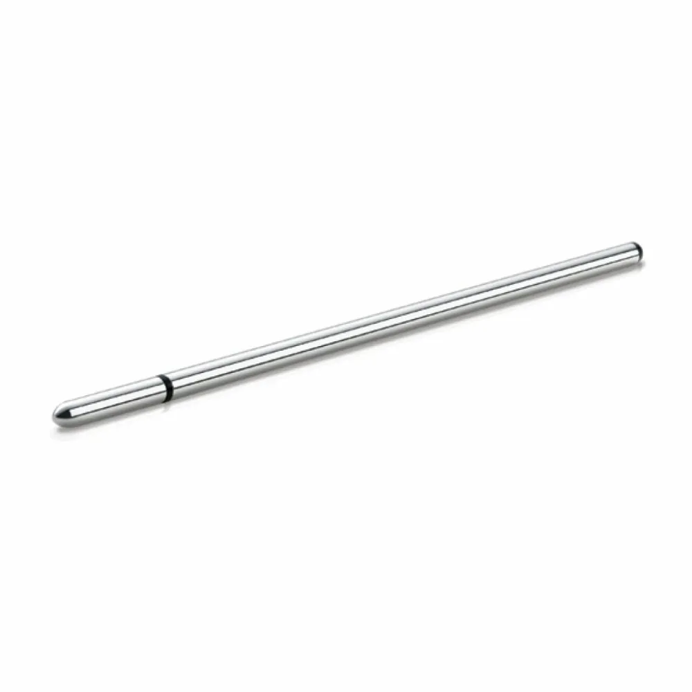 Dilatátor do močové trubice Mystim Slim Finn pro elektrostimulaci, hliník, 15 cm