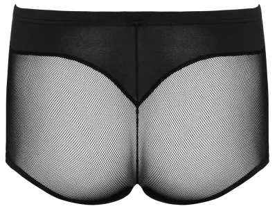 Pánské boxerky Svenjoyment z mikrovlákna a síťoviny, černé, XL - obrázek 6