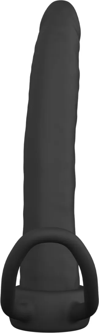 Anální dildo Extreme by Hidden Desire Double Trouble, silikon, černé - obrázek 9