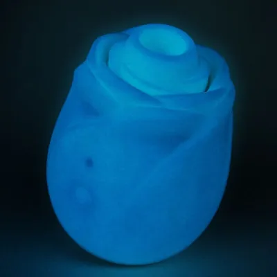 Tlakový stimulátor klitorisu ROMP Rose Glow ve tvaru růže, svítící ve tmě - obrázek 10