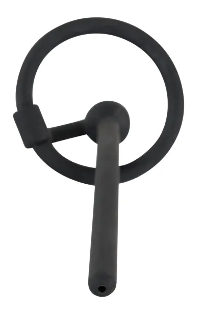 Silikonový dilatátor do močové trubice You2Toys s odnímatelnou zátkou, černý, 12,7 cm - obrázek 6