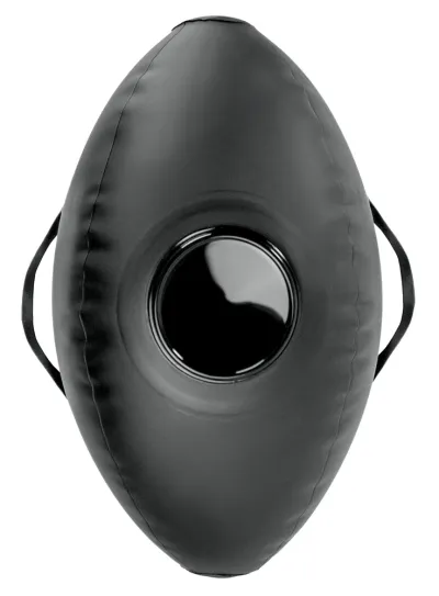 Nafukovací míč s dildem Fetish Fantasy Series Body Dock, 41,9 cm, černý - obrázek 4