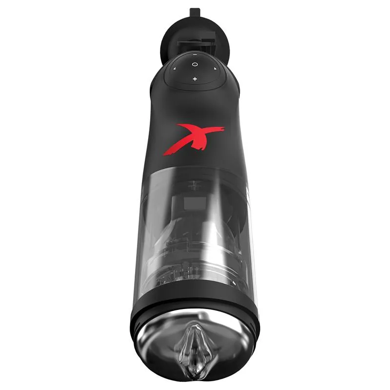 Automatický masturbátor PDX Elite Deluxe Mega-Bator s rotací a přirážením