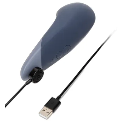Tichý přikládací vibrátor Womanizer Vibe, tmavě modrý - obrázek 5