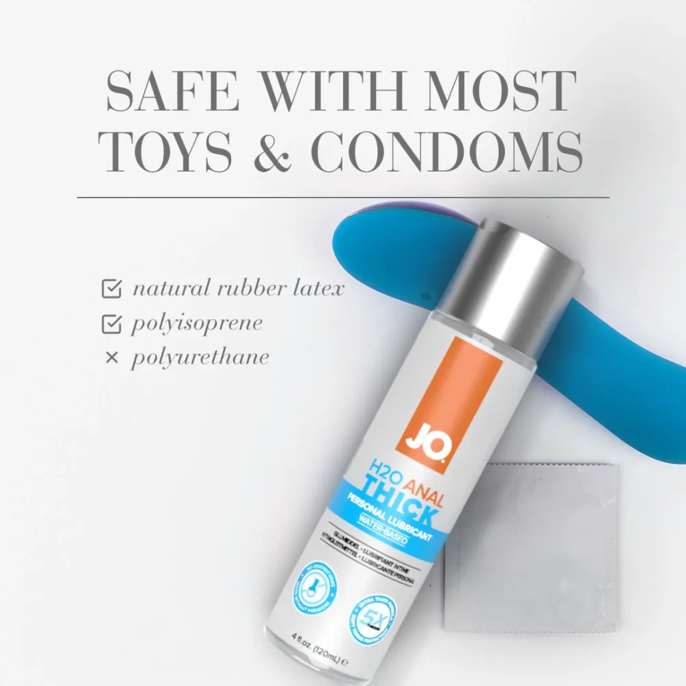Anální lubrikační gel JO H2O Anal Thick na vodní bázi, 120 ml - obrázek 3