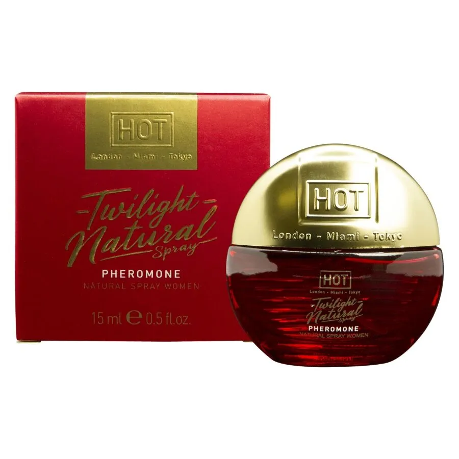 Feromonový sprej bez vůně pro ženy HOT Twilight Natural, 15 ml