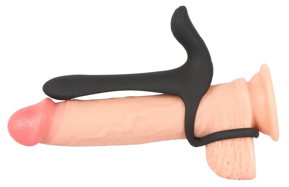 Vibrátor pro páry Black Velvets s dvojitým kroužkem, nabíjecí, voděodolný, černý - obrázek 8