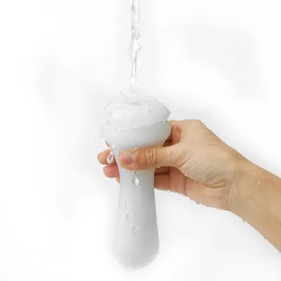Tenga Flex Rocky Black, spirálový masturbátor s pevnou strukturou, černý - obrázek 8