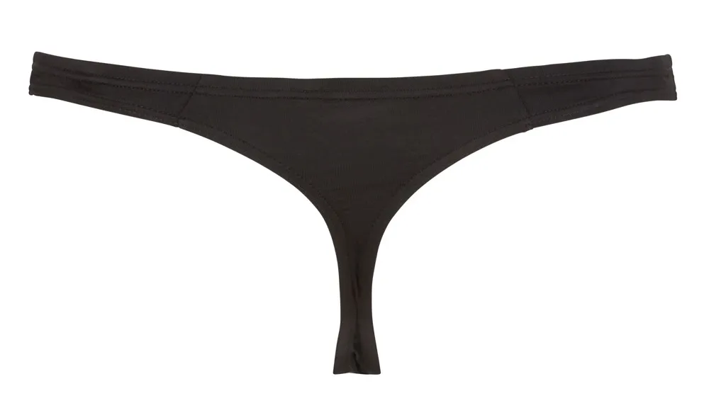 Pánská tanga Mister B s anatomickými kroužky, černá, S - obrázek 6