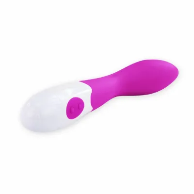 Vibrátor Pretty Love Flirtation Bishop, lila a bílý, 18 cm - obrázek 3