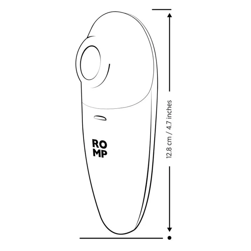 Stimulátor klitorisu ROMP Switch X, 6 úrovní, oranžový - obrázek 10