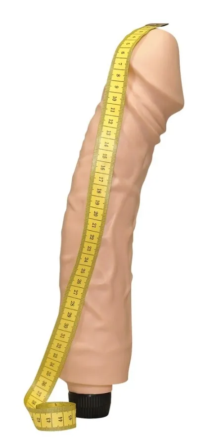 Velký realistický vibrátor You2Toys Queeny Love Giant Lover, ohebný, TPE, 33 cm - obrázek 2