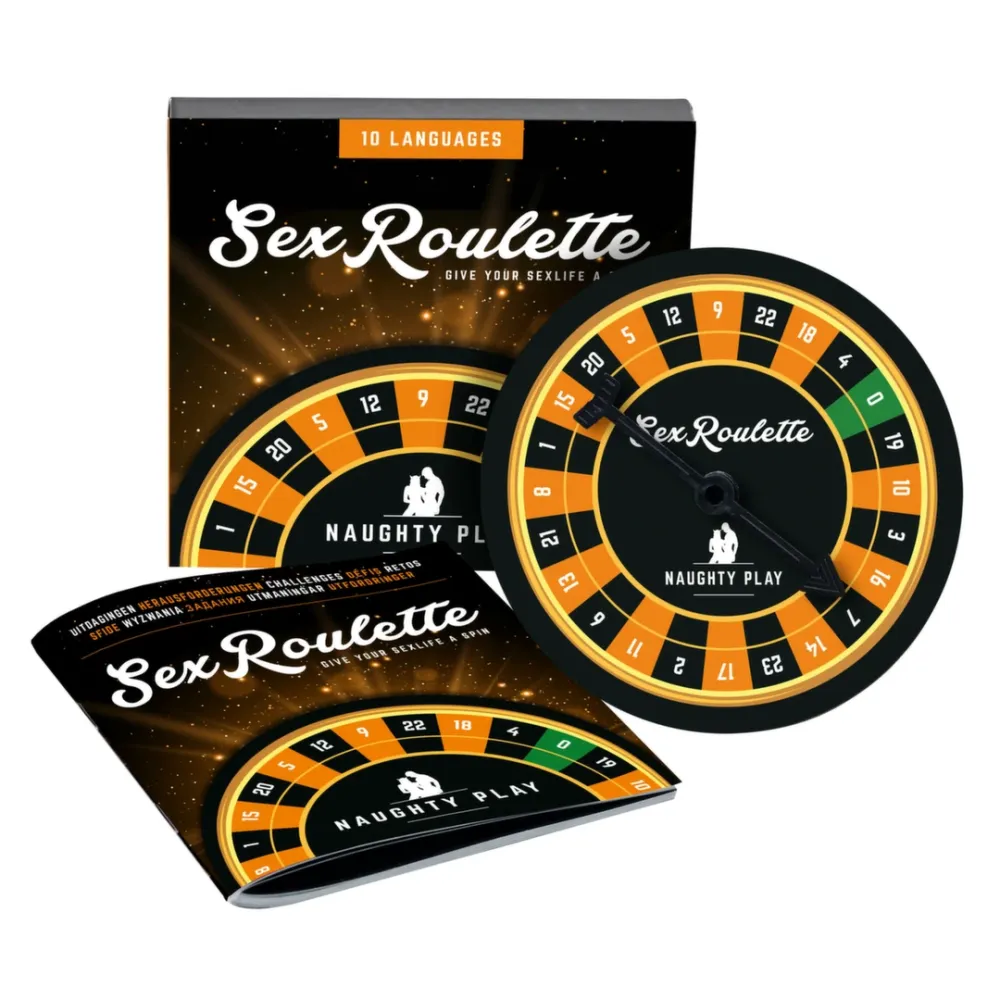 Tease & Please Sex Roulette Naughty Play erotická hra pro páry, anglická verze