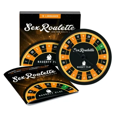 Tease & Please Sex Roulette Naughty Play erotická hra pro páry, anglická verze