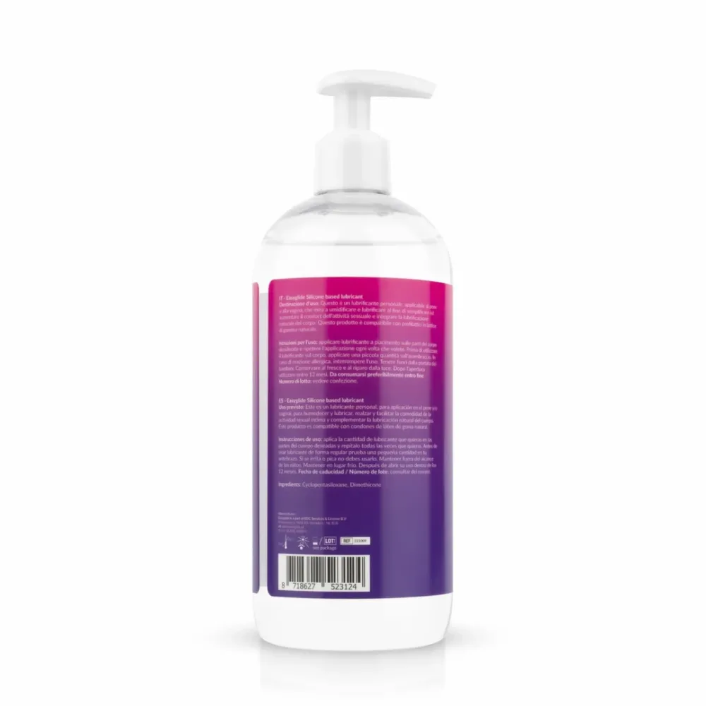 Silikonový lubrikační gel EasyGlide, 500 ml - obrázek 2