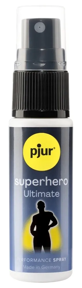 Sprej na oddálení ejakulace pjur Superhero Ultimate, bez lidokainu, 20 ml - obrázek 2