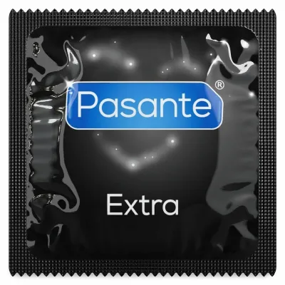 Extra silné kondomy Pasante Extra, 52 mm, 144 ks - obrázek 2