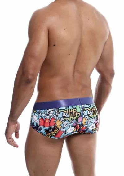 Pánské slipy MaleBasics Hipster Brief, černé, M - obrázek 4