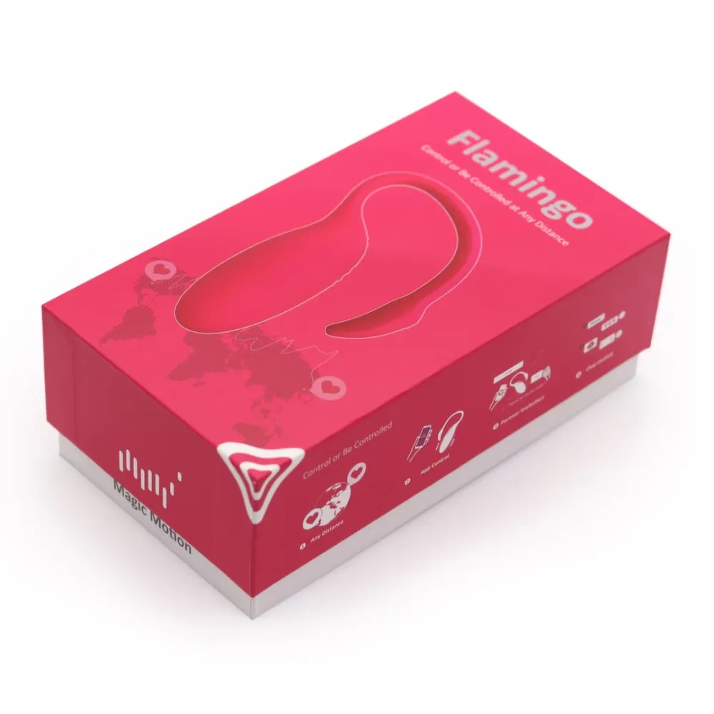 Chytrý vibrátor Magic Motion Flamingo s ovládáním aplikací, růžový, 7,2 cm - obrázek 3