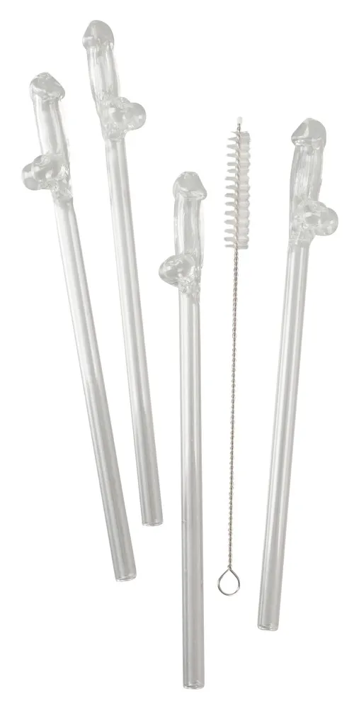 Sada skleněných brček You2Toys, 4 ks, 21,5 cm - obrázek 4