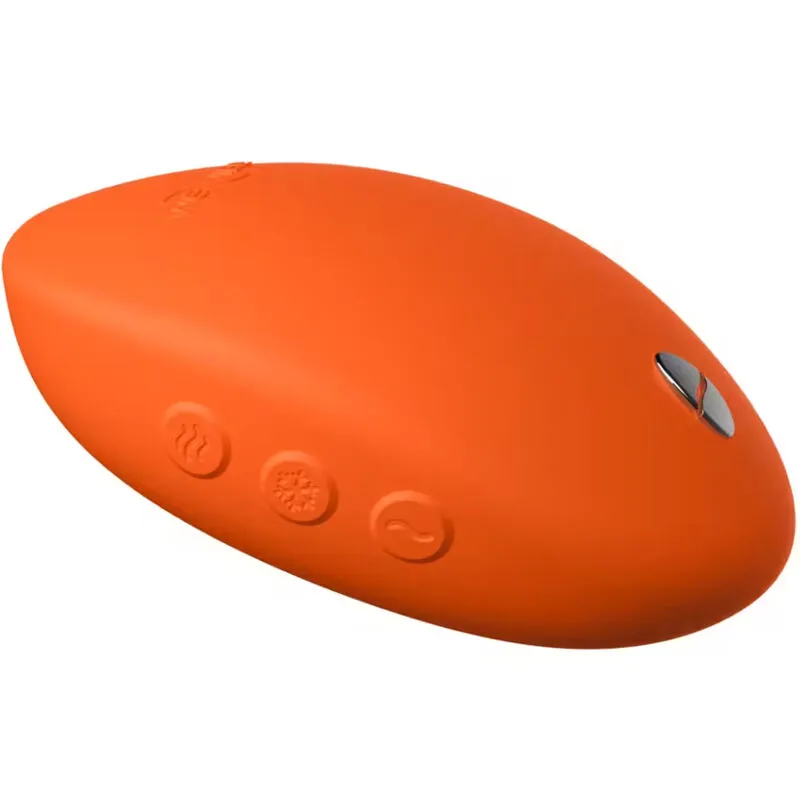 Hřejivý a chladivý vibrátor We-Vibe Temp, mandarinkově oranžový - obrázek 3