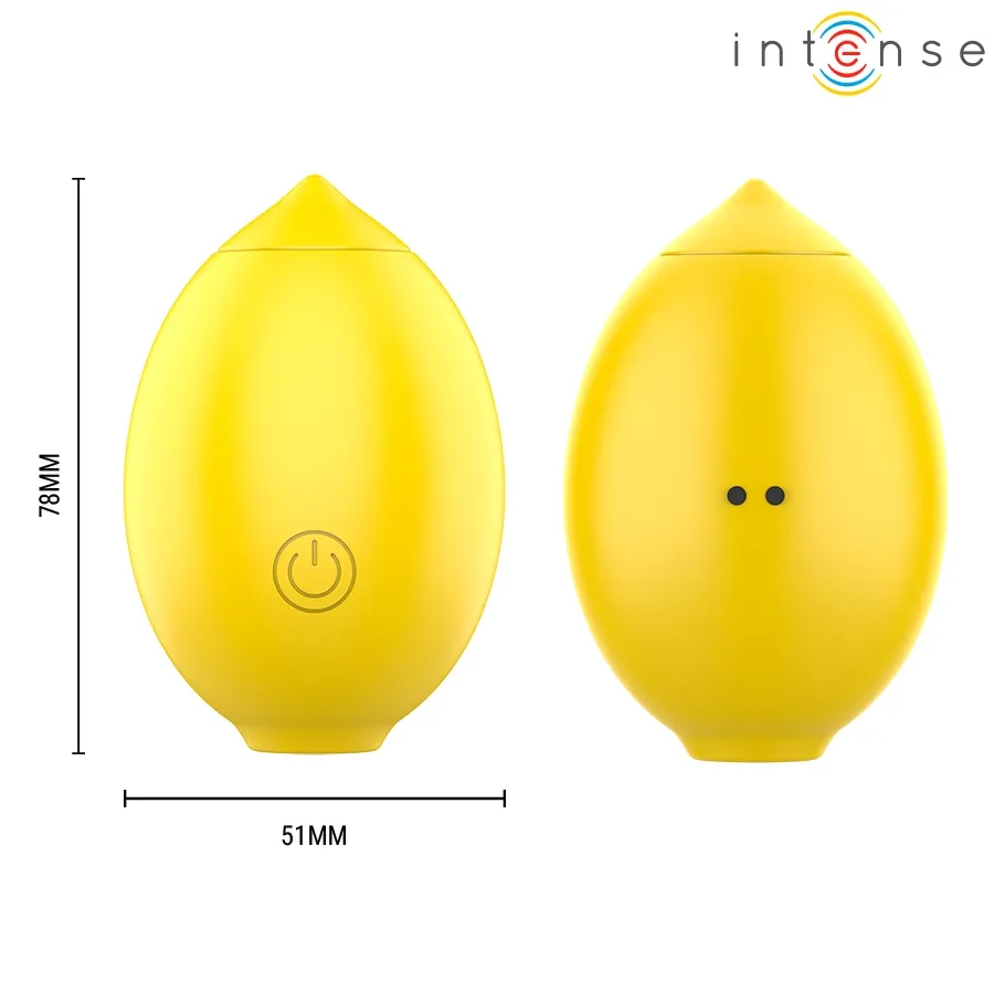 Tlakový stimulátor klitorisu INTENSE Moni ve tvaru citronu - obrázek 5