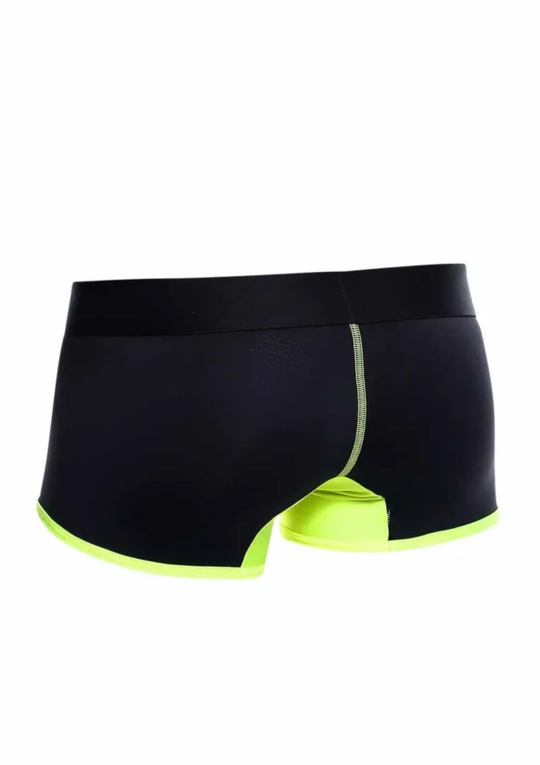 Pánské boxerky MaleBasics Neon Trunk, prodyšné, neonové - obrázek 4