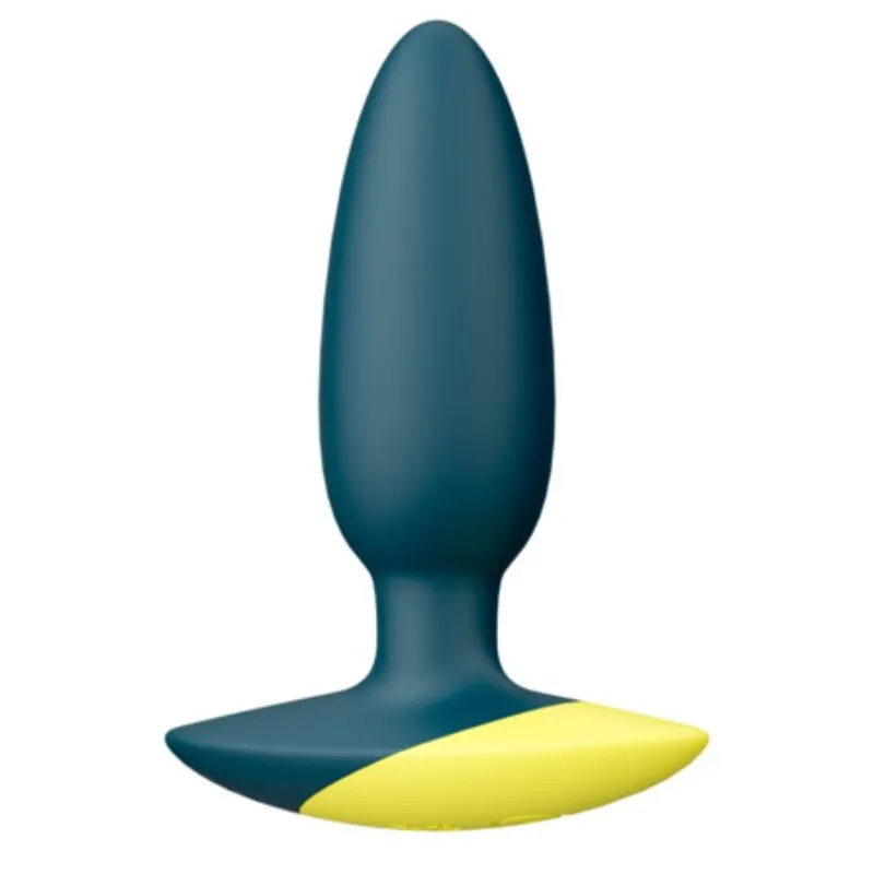 Vibrační anální kolík ROMP Bass, 10 cm, zelený