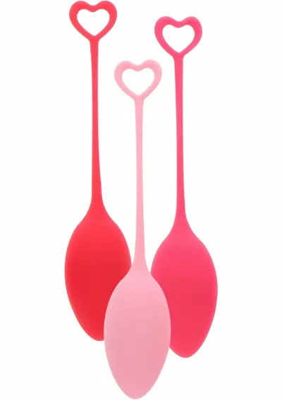 Venušiny kuličky se závažím Mae B Pelvic Floor Exercise Trainer, sada, silikon