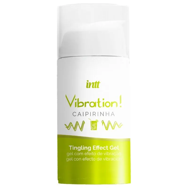 Vibrační stimulační gel INTT Vibration, caipirinha, 15 ml