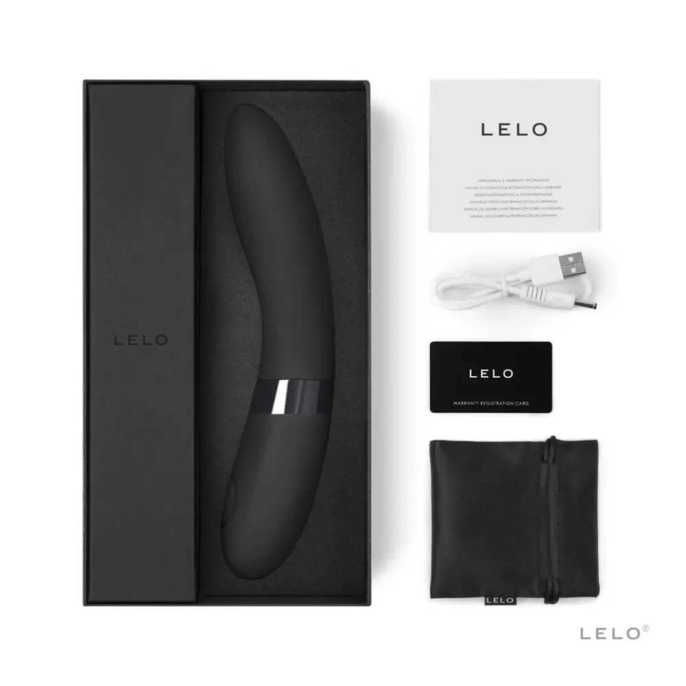 Luxusní vibrátor LELO Elise 2, černý - obrázek 3