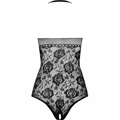 Bodystocking PASSION BS094, černý, univerzální velikost - obrázek 6