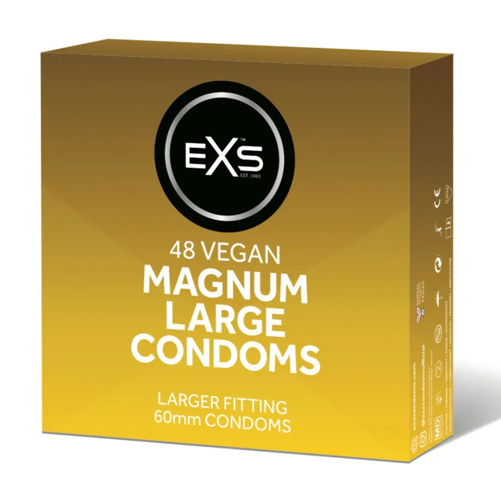 Kondomy EXS Magnum Large, 60 mm, 48 ks