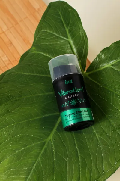 Vibrační stimulační gel INTT Vibration, konopí, 15 ml - obrázek 4