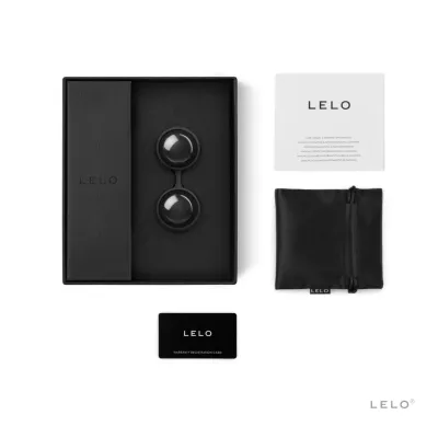 Venušiny kuličky LELO Luna Beads Noir, černé - obrázek 2