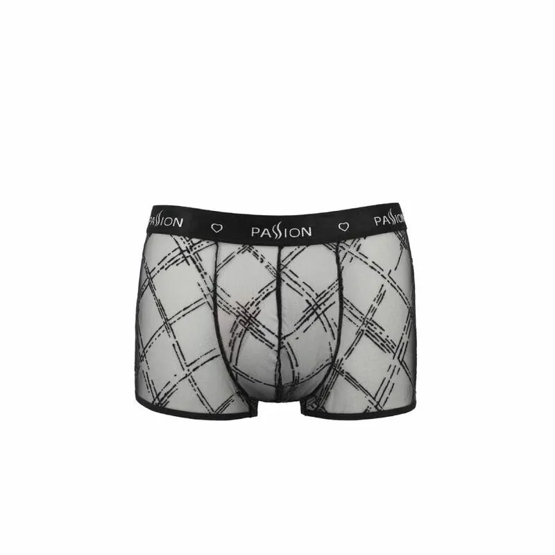 Pánské boxerky Passion 032 James, černé, L/XL - obrázek 5