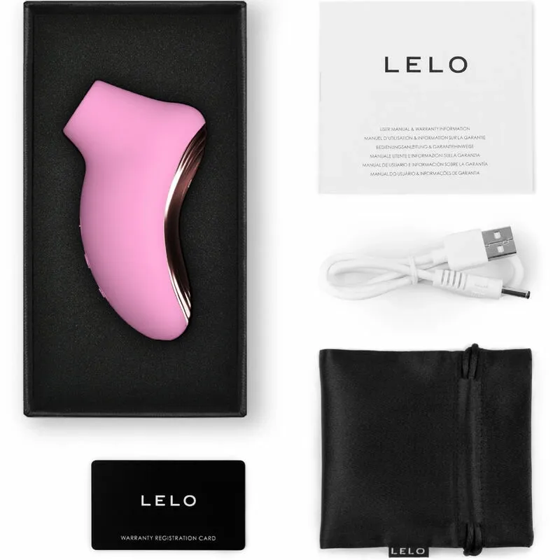 Sonický stimulátor klitorisu LELO SONA 2 Travel, růžový - obrázek 4