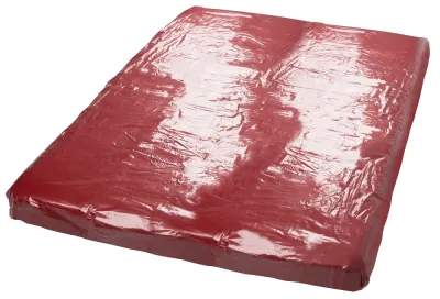 Vinylové prostěradlo You2Toys, lesklé, 200 x 230 cm, vínově červené - obrázek 3