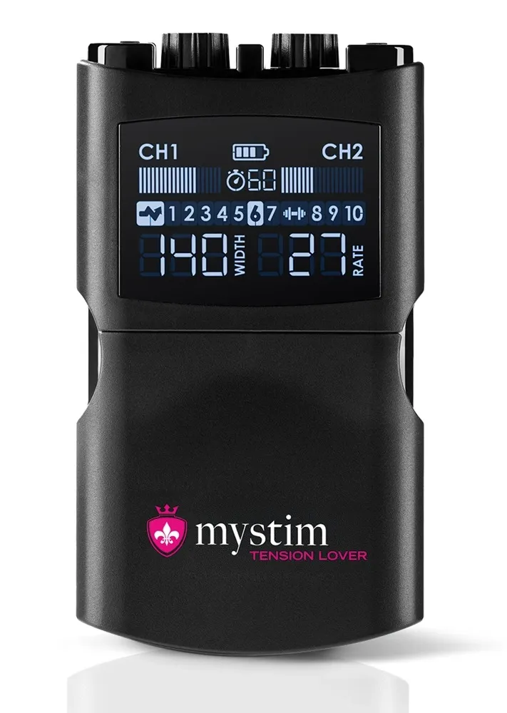 Elektrostimulační jednotka Mystim Tension Lover 2, 2 kanály, USB-C - obrázek 3