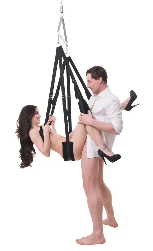 Sex houpačka You2Toys Love Swing, nastavitelná, černá, 180 cm - obrázek 4