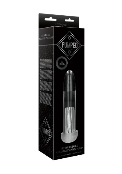 Automatická vakuová pumpa na penis Pumped Cyber Pump, nabíjecí, 31 cm - obrázek 8
