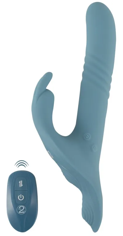 Strap-on s rabbit vibrátorem You2Toys Your Strap-On, přirážení, dálkové ovládání - obrázek 5