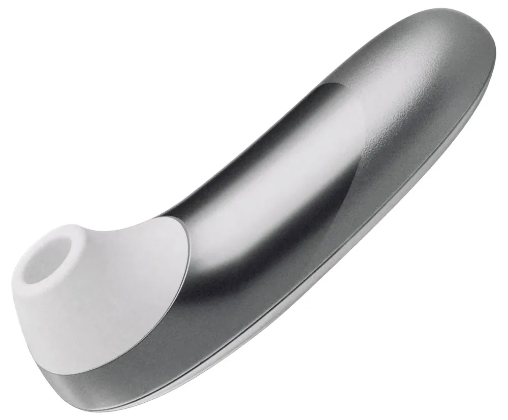 Tlakový stimulátor klitorisu Womanizer Pro Vibrant, stříbrně šedý - obrázek 6