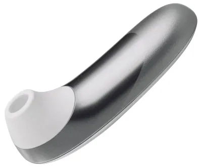 Tlakový stimulátor klitorisu Womanizer Pro Vibrant, stříbrně šedý - obrázek 6