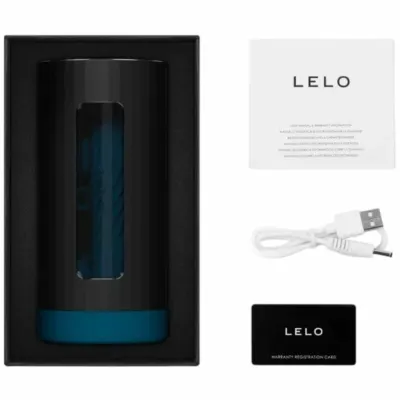 Automatický masturbátor LELO F1S V3 XL s aplikací, tyrkysový - obrázek 3