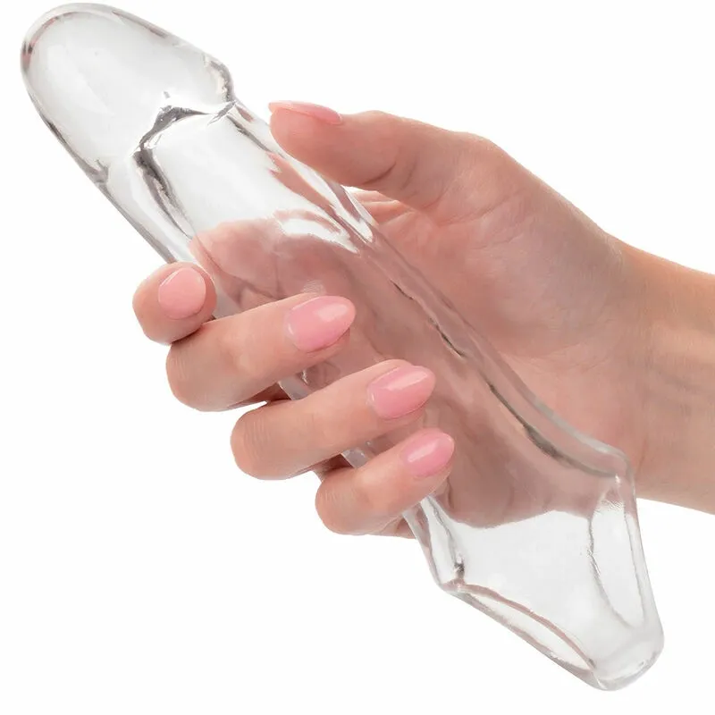 Návlek na penis CalExotics Performance Maxx Clear Extension 6.5", průhledný - obrázek 6