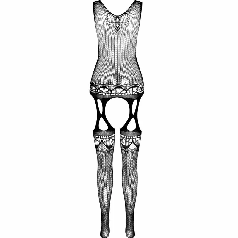 Bodystocking PASSION BS099, černý, univerzální velikost - obrázek 6