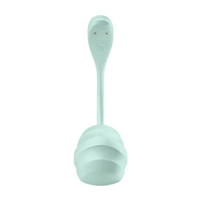 Nositelný vibrátor na bod G Satisfyer Smooth Petal s aplikací, mátový - obrázek 3