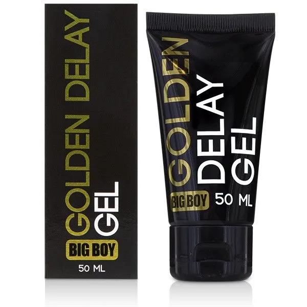 Gel na oddálení ejakulace Big Boy Golden Delay, 50 ml