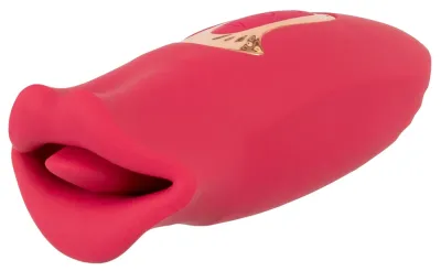 Vibrátor s pohyblivými rty You2Toys Oral Fun, silikonový, růžový, 13 cm - obrázek 4